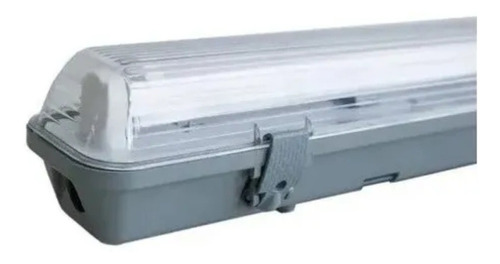 Estanco 1x9w Con Tubo Led