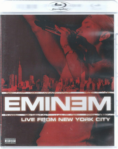 Eminem Live From New York City M.s.g Blu-ray Importado