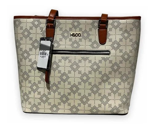 Bolsa Tote H co Color Blanco Cuotas sin inter s