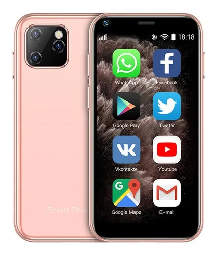 Super Mini Smartphone, Teléfono Móvil Android Soyes Xs11 Dua