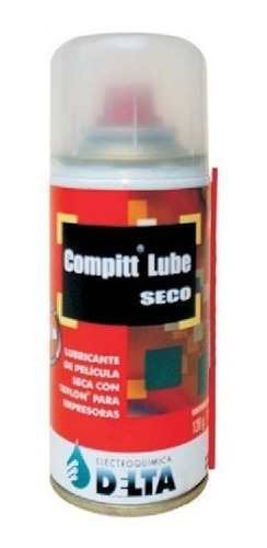 Compitt Lube Delta Lubricante Seco Impresoras 180cc