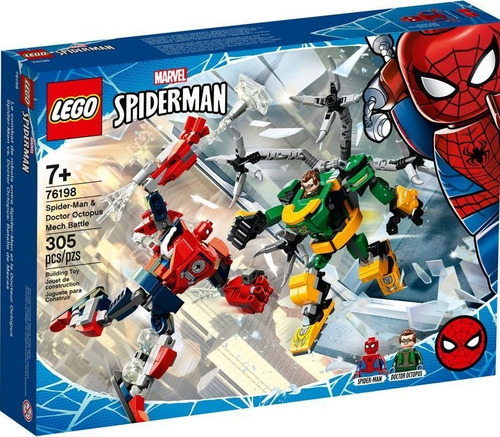 Lego Spiderman 76198 - Spider Man & Doctor Octopus Mech 