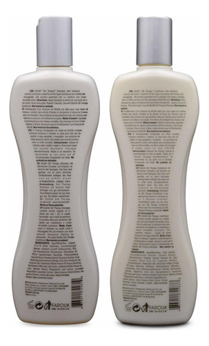 Terapia Seda Duo Set Biosilk Shampoo Y Acondicionador 12 Oz