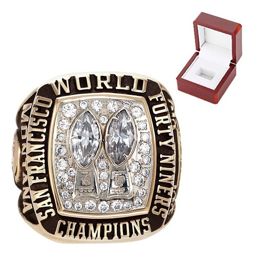 Nfl - Anillos De Campeonato De San Francisco 49ers 1984