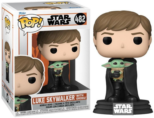 Funko Pop! Star Wars Luke With Grogu #482