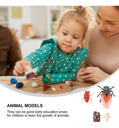 1 Conjunto De Modelos De Animais Artificiais, Animais Falsos