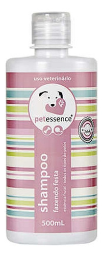 Shampoo Pet Essence Cães E Gatos Fazendo A Festa 500ml