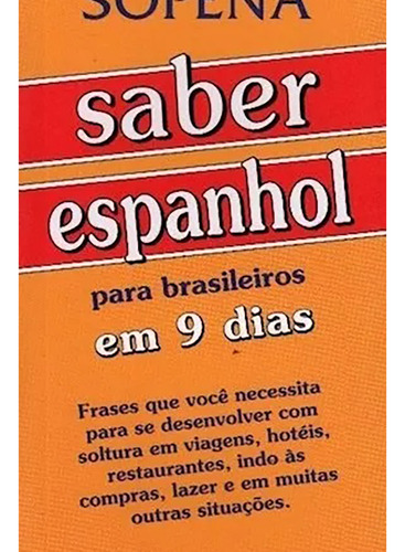 Saber Espanhol Para Brasileiros Em 9 Dias - X.x. - #c