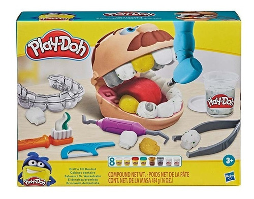 Play-doh Dentista Bromista Mas 5 Masas