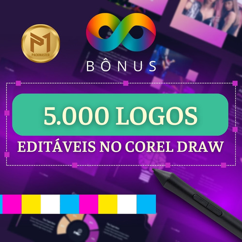 30.000 Modelos Gráficos Para Edição No Corel Draw + Bonus