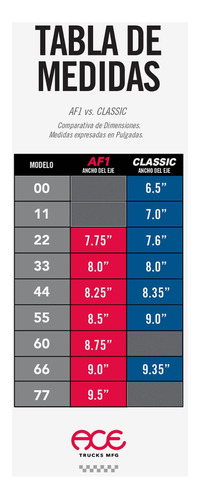 Imagen 4 de 7 de Trucks De Skate Ace F1-44 Hollow Polished (set X 2u.)