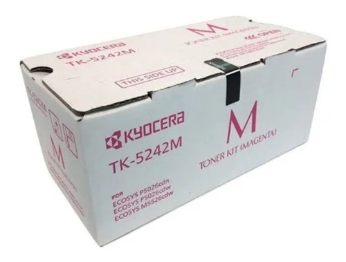 Tóner Tk-5242m Kyocera Original Para P5026cdn