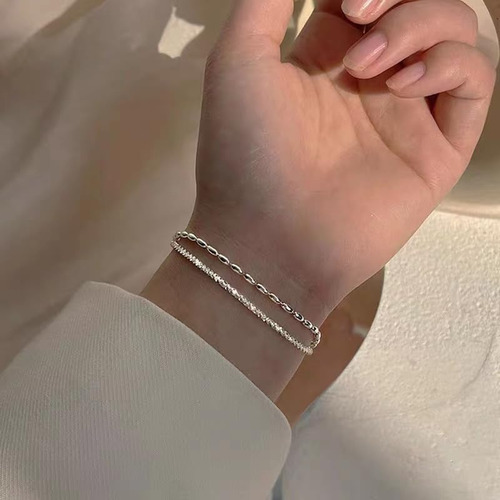 Pulsera De Plata De Ley 925 For Mujer, Pulsera De Tenis,