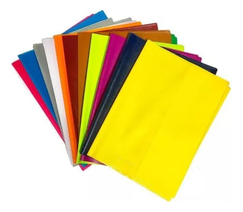 Forros Para Cuadernos Universitarios X10 Colores Surtidos