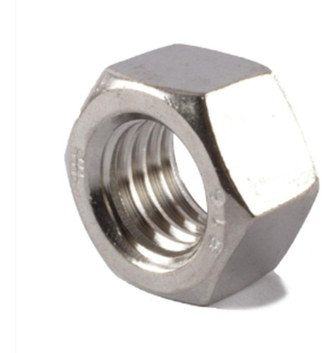 Nut Hexagono Stainless T304 M6 200 Pzs * Paso 1.0