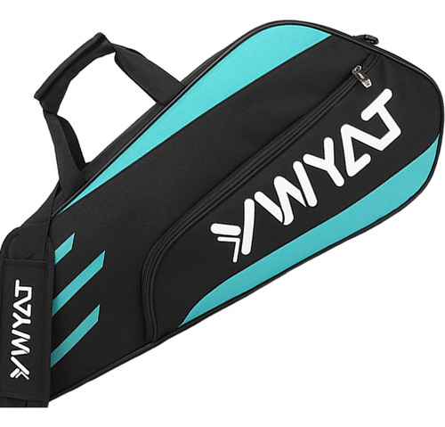 Elegante Bolsa Para Raquetas De Bádminton Para Negro Azul