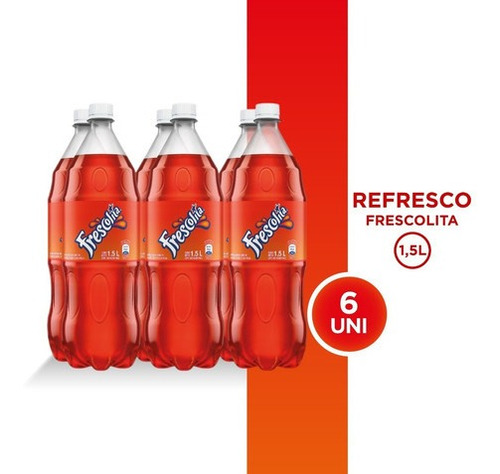 Refresco Frescolita Pet 1.5l 6 Unidades.