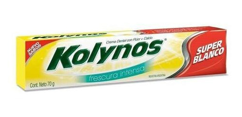 Dentifrico Kolynos Super Blanco - Pack X12