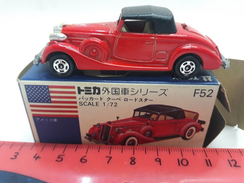 Tomica Japan F52 1/72 Packard Coupe Roadster C/caja Original