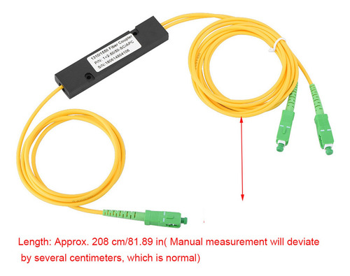 Hs Sc Apc - Separador Óptico De Fibra Óptica (1 X 2 Plc)