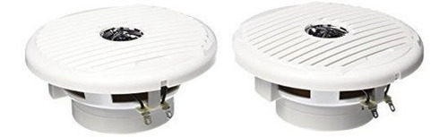 Jensen Msx65r 6.5  75w Altavoces Coaxiales, Plata / Blanco