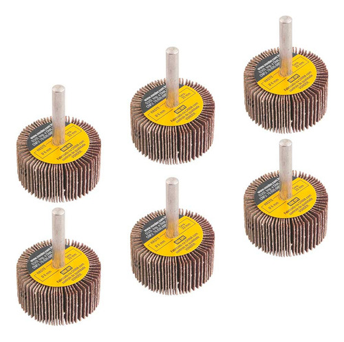 Lixa Circular Roda Pg 40 X 20 Mm Gr120 - 06 Unidades Vonder Quantidade De Cascalhos 120