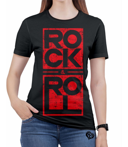 Camiseta De Rock N Roll Caveira Moto Feminina Roupas Blusa 9