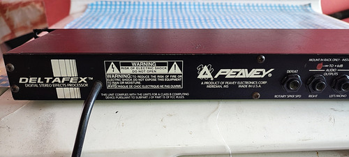 Procesador De Voz Peavey Deltafex (Usado)
