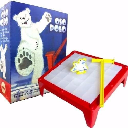 Oso Polo Juego De Mesa Rompe Hielo + Martillo Antex Original