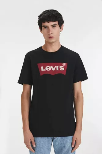 Remera Levis Graphic Set In Neck Gris De Hombre Lm