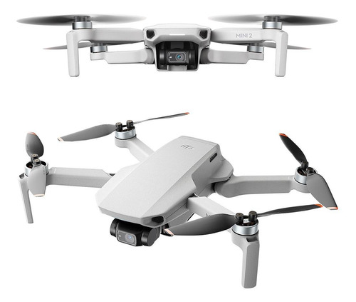 Imagen 5 de 8 de Mini drone DJI Mavic Mini 2 Fly More Combo con cámara 4K light gray 3 baterías