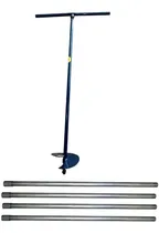 Comprar Pala Hoyera Barreno 15 Cm Reforzada Pilotines  + 4 Alargues