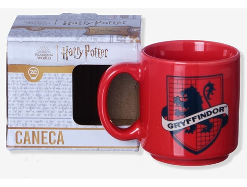 Caneca Mini Tina Grifinória Hogwarts | Oficial Harry Potter