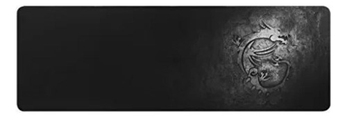 Mouse Pad gamer MSI Gaming Gear Gaming de goma xl 30cm x 90cm x 4mm negro