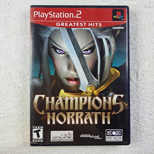 Champions Of Norrath Return To Arms Original Completo - Ps2 (Usado)