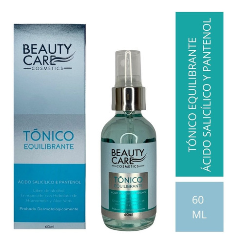  Tónico Equilibrante Facial Con Pantenol Antiacné 60ml 