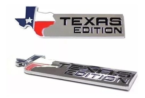 Emblema Texas Edition Dodge Ram Silverado Cromado