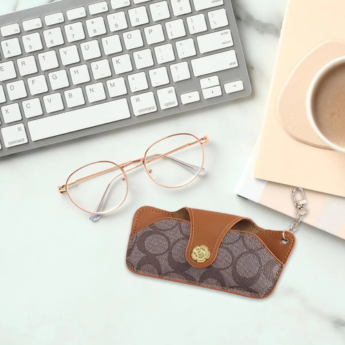 Funda De Cuero Para Gafas Bolsa Suave Para Gafas De Sol Estu