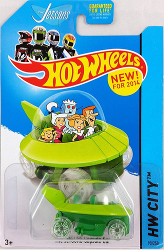  hot Wheels Hw City [90/250]  la Cápsula De Jetsons .