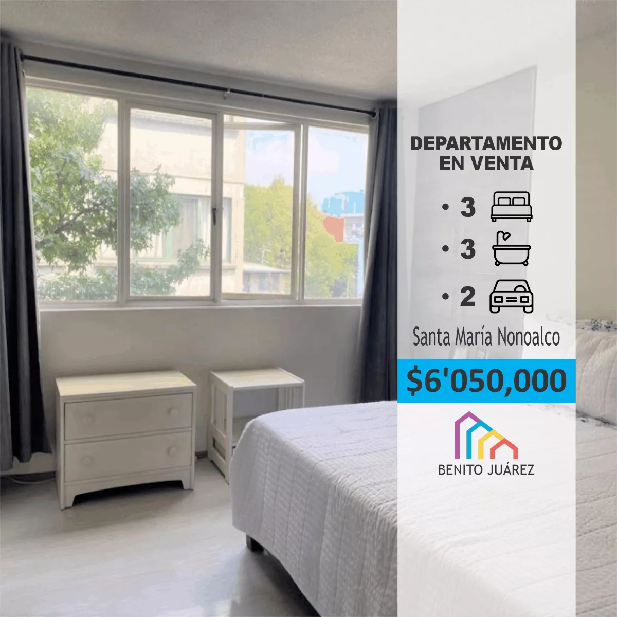 Departamento En Venta Santa María Nonoalco, Benito Juárez