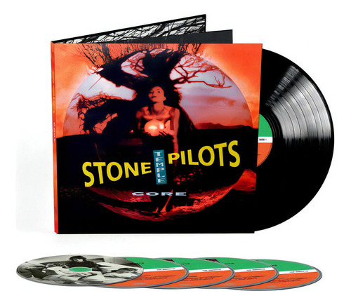 Stone Temple Pilots Core 4cd+dvd+lp Vinilo180grs.25th Annive