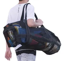 Comprar Bolsa De Buceo De Malla Xxl Para Buceo O Esnórquel Bolsas De Equipo De Buceo Bolsas De Playa Extra Grandes Y Bolsas Con Cierre Y Bolsillos Bolsa De Lona De Playa De Gran Tamaño Ideal Para Tu