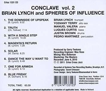 Lynch Brian & Spheres Of Influence Conclave 2 Usa Import Cd
