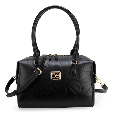 Bolsa Bowling Cloe Isarel I Chico Color Negro