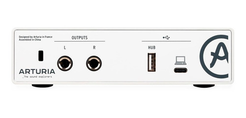 Imagen 3 de 7 de Placa Interfaz De Audio Usb Arturia Minifuse 1 White