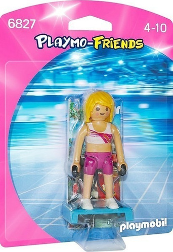 Imagen 1 de 4 de Playmobil 6827 Friends Profesora De Fitness Original Bigshop