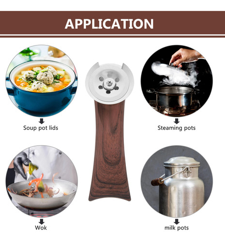 Práctico Pomo De Repuesto Para Tapa De Olla De Cocina