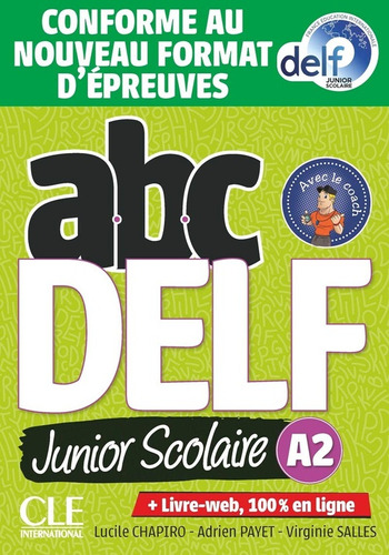 Abc Delf Junior Niv. A2 + Livret + Cd - Nouvelle Edition - C