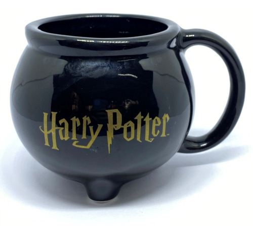 Caneca 3d Harry Potter Caldeirão Hogwarts Geek  Nerd 500ml