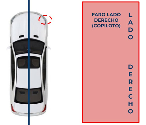Faro Toyota Avanza 2007-07-08-09-10-11-2011 Derecha Tyc Ore